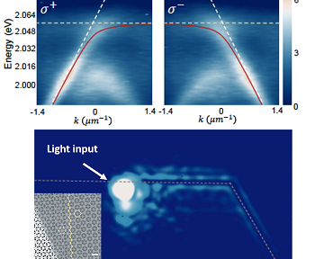 Generation of helical topological exciton-polaritons